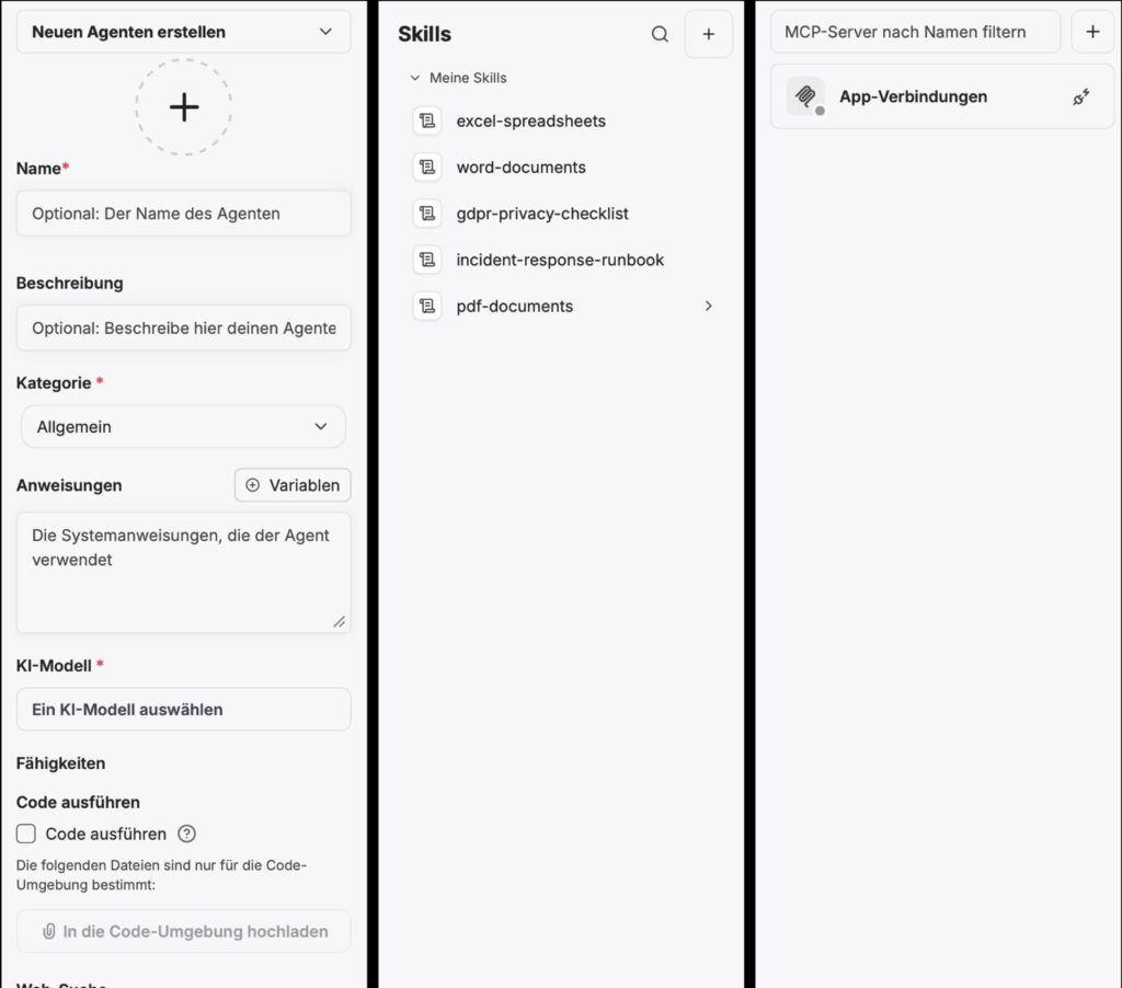 Ihre eigene KI trainiert auf Ihre Inhalte.